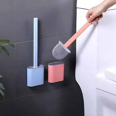 Silicone Toilet Brush and Holder